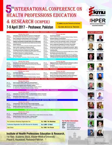 5th International Conference on Health Professions Education & Research (ICHPER)